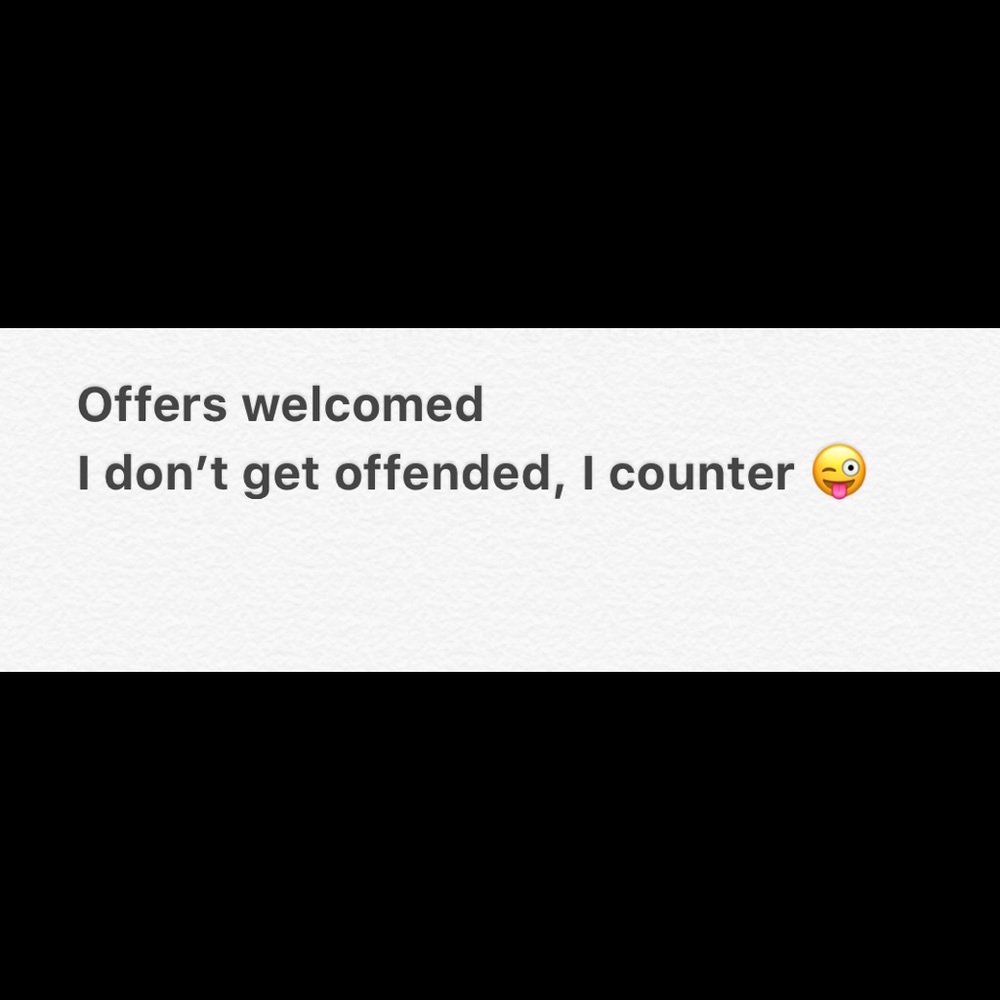 Offers welcomed